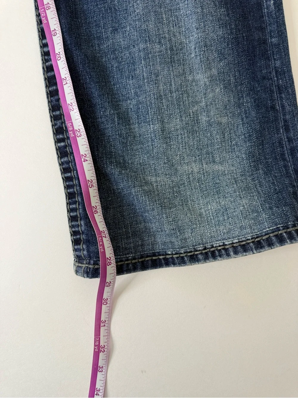 Rock revival Benson jeans,‎ 36 X 29 relaxed straight boho distressed y2k flap